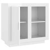 vidaXL Dressoir 80x40x75 cm hoogglans wit