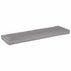 vidaXL Kussen Oxford Stof Grijs 140 x 40 x 8 cm