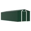 vidaXL Tuinschuur 257x580x181 cm metaal groen