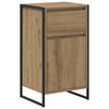 vidaXL Dressoir Ambachtelijk eiken 81 x 36 x 150.5 cm Bewerkt hout