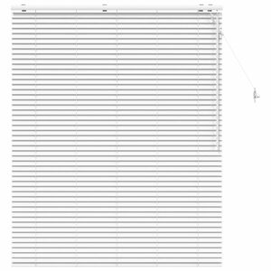 vidaXL Venetiaanse jaloezie Wit 125 x 160 cm 35 mm