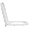 vidaXL Toiletzitting Wit 44,5 x 35 x 3,6 cm Duroplast