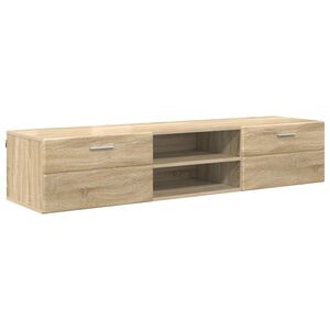 vidaXL Houten Kast met lade Sonoma Eiken 150 x 39 x 30 cm Bewerkt hout