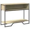 vidaXL Wandtafel 100x35x74,5 cm bewerkt hout sonoma eikenkleurig