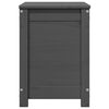 vidaXL Opbergbox grijs 60x32x45,5 cm massief grenenhout