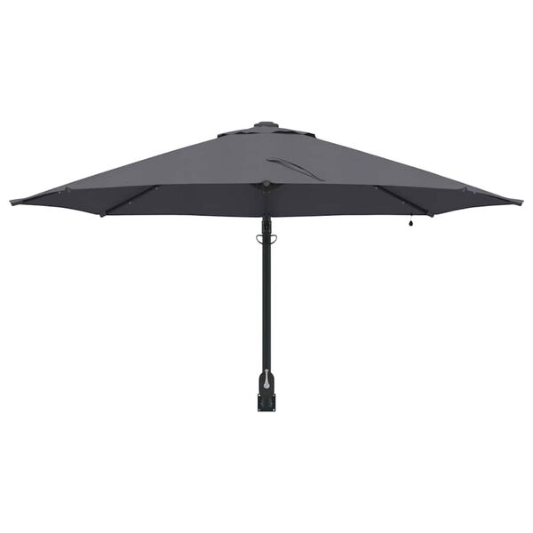 vidaXL Tuinparasol Antraciet 248 x 248 x 148 cm Polyester en staal