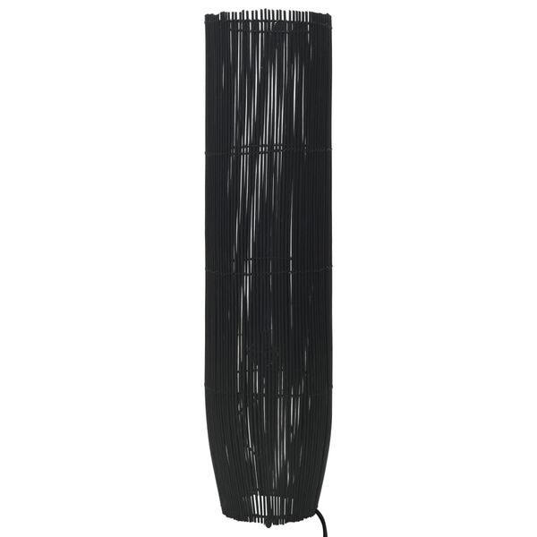 vidaXL Vloerlamp E27 61 cm wilgen zwart