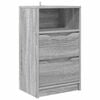 vidaXL Nachtkastje met lade Grijs Sonoma 40 x 30 x 467 cm Bewerkt hout