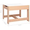 vidaXL Kindertafel met 2 stoelen MDF