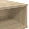 vidaXL Salontafel Sonoma Eiken 105 x 50 x 32,5 cm Bewerkt hout