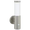 vidaXL Buiten Wandlamp Zilver 15 x 7,5 x 33 cm