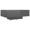 Salontafel 85x55x31 cm spaanplaat hoogglans zwart Salontafel 85x55x31 cm spaanplaat hoogglans zwart