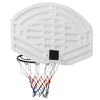 vidaXL Basketbalbord 90x60x2 cm polyetheen wit