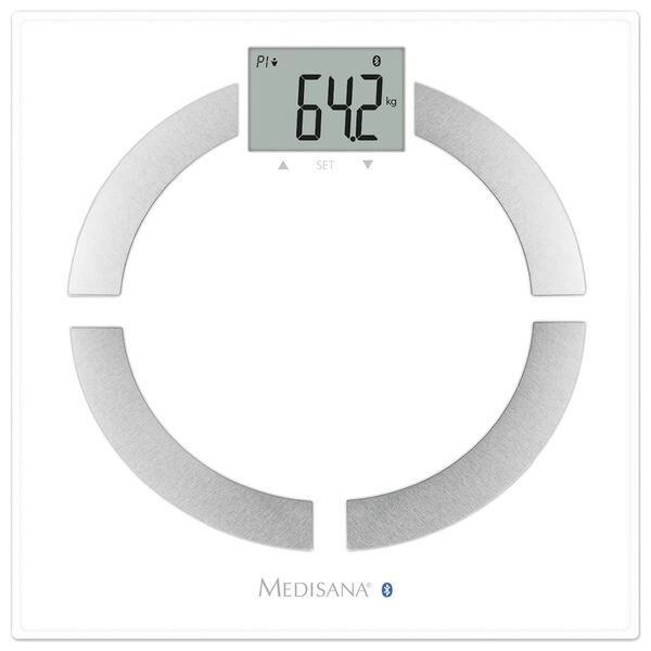 Medisana Lichaamsanalyse weegschaal BS 444 wit 180 kg 40444