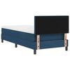 vidaXL Boxspringbed met matras met hoofdeinde Blauw 80 x 200 cm Stof