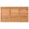 vidaXL Tafelblad met levende rand 180x100x4 cm massief eikenhout rechthoekig