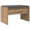 vidaXL Halbank Artisan Eiken 63 x 38 x 40 cm