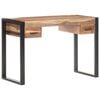 vidaXL Bureau 110x50x76 cm massief hout