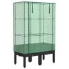 vidaXL Plantenbak verhoogd met kashoes 80x40x140 cm rattanlook