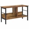 vidaXL Boekenkast 2-laags 82 x 32 x 47 cm Bewerkt hout Oud Hout