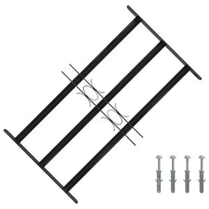 vidaXL Raam Beveiligingsgrill 75,5 x 45 cm Gegalvaniseerd staal