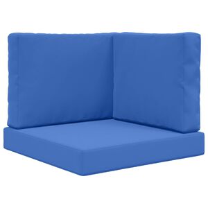 vidaXL Buiten bankkussen 3 pcs Turquoise Polyester