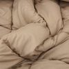 vidaXL Zomer Dekbed Antraciet en Taupe 220 x 140 cm Microfiber