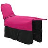 vidaXL Paardendeken Roze en Zwart 75 cm Polyester
