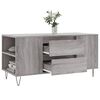 vidaXL Salontafel 102x44,5x50 cm bewerkt hout grijs sonoma eikenkleur