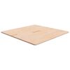 vidaXL Tafelblad vierkant 80x80x1,5 cm onbehandeld massief eikenhout