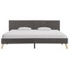 vidaXL Bedframe stof taupe 180x200 cm