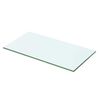 vidaXL Schappen 2 st 50x20 cm glas transparant