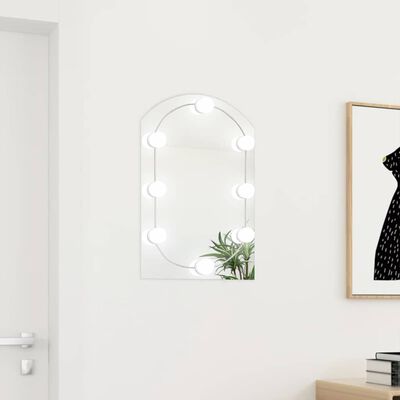 vidaXL Wandspiegel 60x40 cm goudkleurig