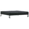 vidaXL Tafel Dek 102 x 102 x 15 cm Vierkant Waterdicht Zwart