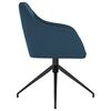 vidaXL Eetkamerstoelen 4 st fluweel blauw