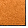 vidaXL Deurmat Anders Oranje en Zwart 120 x 300 cm Polyamide en PVC