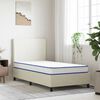 vidaXL Traagschuimmatras 90x190x17 cm Zacht wit