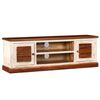 vidaXL Tv-meubel 120x30x40 cm massief acacia/mangohout
