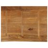 vidaXL Tafelblad met natuurlijke rand 90x80x3,8 cm massief mangohout