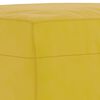 vidaXL Voetenbank 60x50x41 cm fluweel geel