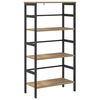 vidaXL Boekenkast 3-laags 60 x 29,5 x 115 cm Bewerkt hout