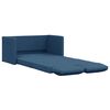 vidaXL Slaapbank vloermodel 2-in-1 112x174x55 cm stof blauw