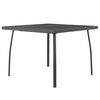 vidaXL Tuintafel 100x100x72 cm staalgaas antracietkleurig