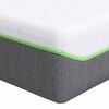 vidaXL Matras Wit en Grijs 80 x 200 cm Jacquard stof