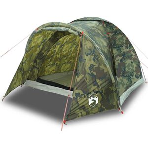vidaXL Vistent 2-persoons waterdicht camouflage