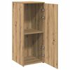 vidaXL Opbergkast 40x45x103,5 cm bewerkt hout artisanaal eikenkleur
