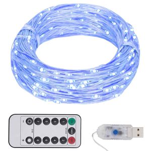 vidaXL Lichtslinger met 300 LED's 30 m blauw