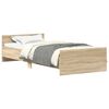 vidaXL Bedframe zonder matras hout sonoma eikenkleurig 90x190 cm