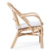 CHILDHOME Kinderstoel met kussen Montana rattan naturel