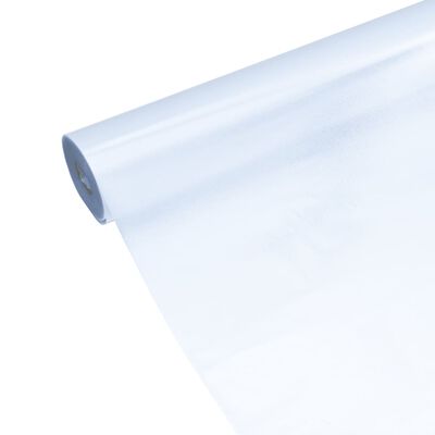 vidaXL Raamfolie statisch mat transparant grijs 60 x 1000 cm PVC